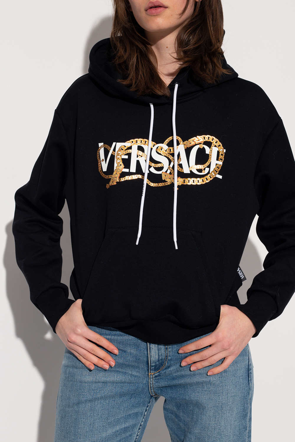 IetpShops Women s Clothing Versace Hoodie with logo clothing